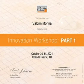 Schluter Systems certification - Morina Brothers Inc